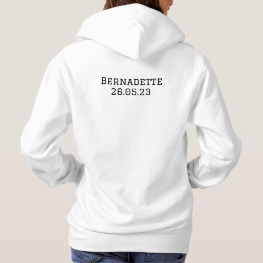 Pull À Capuche Grande Maman Compétente Farrier cadeau unique (Dos)