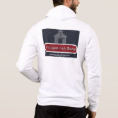 Pull À Capuche Grange de voitures anciennes - Fermeture éclair (Dos)