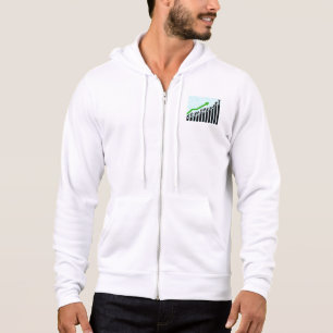 Pull À Capuche Graphique à barres de progression de réussite de c