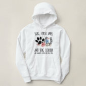 Pull À Capuche Graphique amusant de l'amoureux du cheval pour les (Design devant)