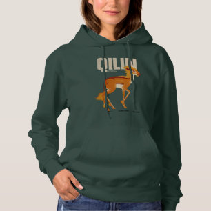 Pull À Capuche Graphique Vintage Qilin