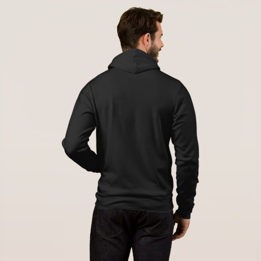 Pull À Capuche Graphisme de nom personnalisé pour un vêtement mod (Dos entier)