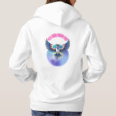 Pull À Capuche Gratuit comme un oiseau - Sweatshirt à capuchon de (Dos)