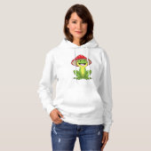 Pull À Capuche Grenouille au champignon (Devant entier)