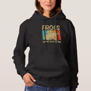 Pull À Capuche Grenouille Mignonne Pour Hommes Femmes Capteur De