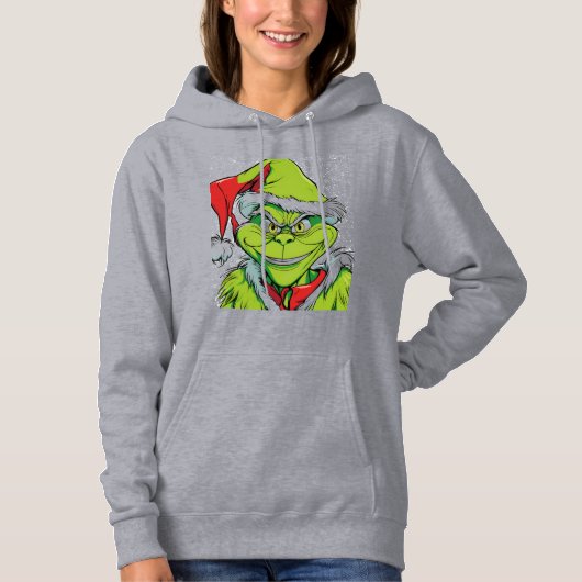 Pull À Capuche grinch chrismas (Devant)