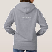 Pull À Capuche Groenland Libre comme une Baleine (Dos)