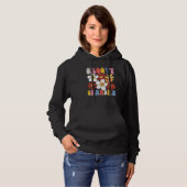 Pull À Capuche Groovy Grandma Mothers Day Retro 60s 70s 80s Famil (Devant entier)