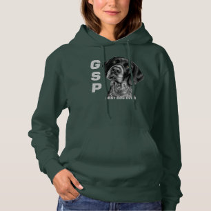 Pull À Capuche GSP Allemand Courte Haie Pointer Chien Maman Papa 