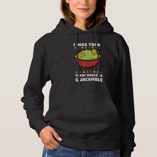Pull À Capuche Guacamole Avocat Dip à Base de Nourriture Mexicain (Devant)