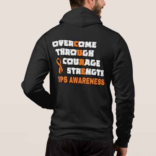 PULL À CAPUCHE GUÉRIR...CRPS (Dos)