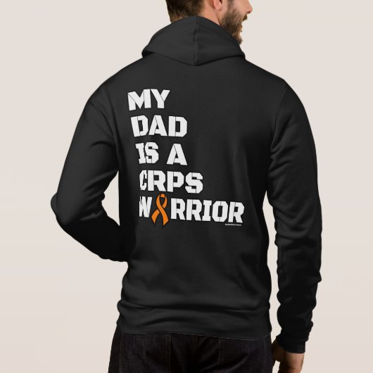 Pull À Capuche Guerrier/Blocage/Papa... (Dos)