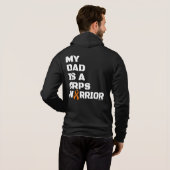 Pull À Capuche Guerrier/Blocage/Papa... (Dos entier)