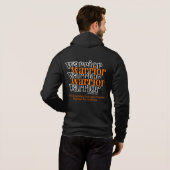 Pull À Capuche Guerrier/Répété...RSD/CRPS (Dos entier)