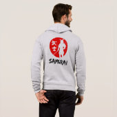 Pull À Capuche Guerrier samouraï (Dos entier)