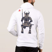 Pull À Capuche Guerrier Samouraï de l'Espace (Dos)