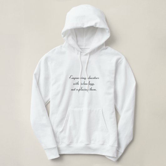 Pull À Capuche Habiliter les éducateurs-Chandail à capuchon pour (Design devant)