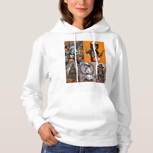 PULL À CAPUCHE HALLOWEEN (Devant)