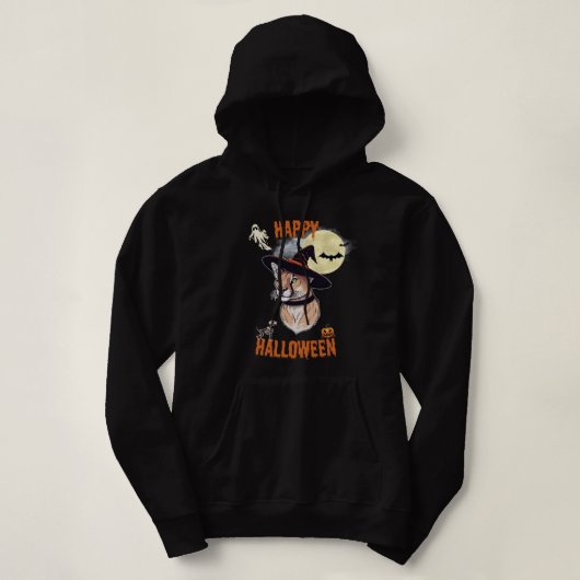 Pull À Capuche halloween animals (Design devant)