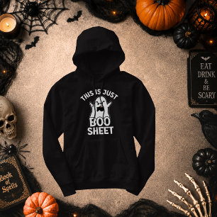 Pull À Capuche Halloween Ceci n'est qu'une feuille de boo, Fantôm