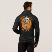 Pull À Capuche Halloween Me Montrez-Moi Le Squelette Candy (Dos entier)