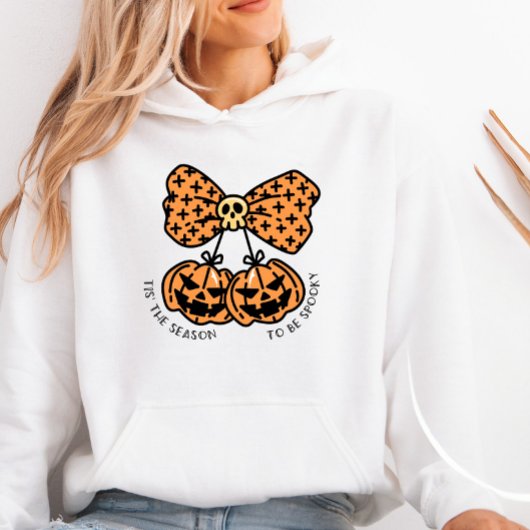 Pull À Capuche Halloween rétro super - Saison Éffrayante