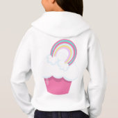 Pull à capuche Hanes ComfortBlend pour filles (Dos)