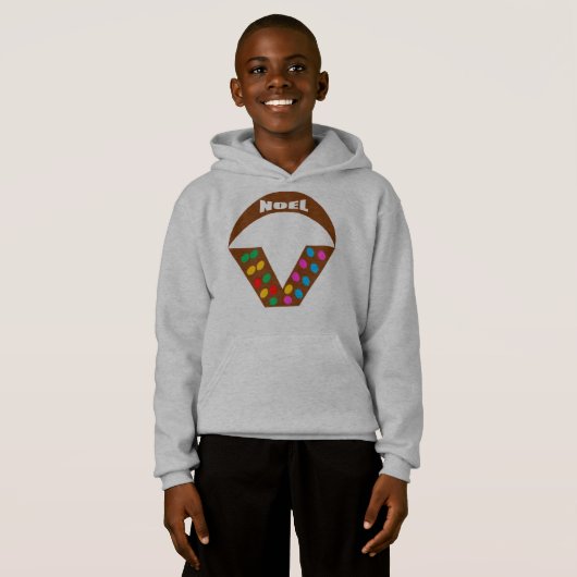 PULL A CAPUCHE HANES NOEL (Devant entier)