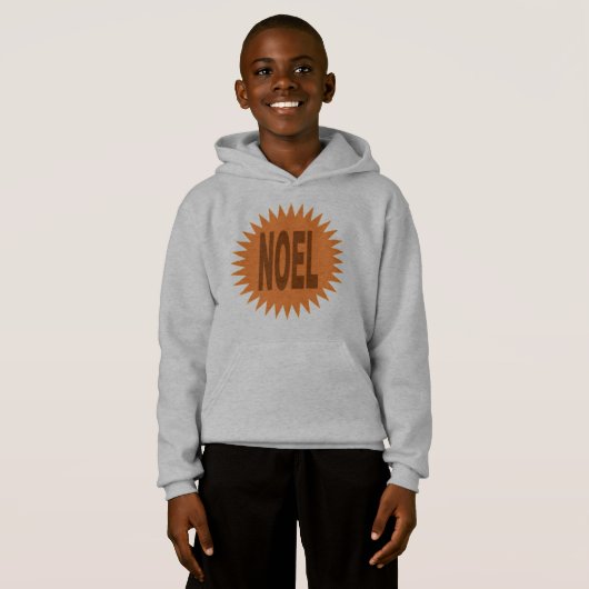 PULL A CAPUCHE HANES STAR NOEL (Devant entier)