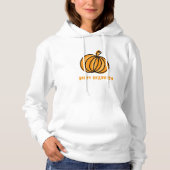 Pull À Capuche Happy Halloween (Devant)