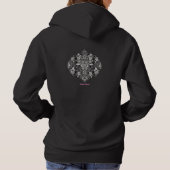 Pull À Capuche Harmonie Florale Dentelle (Dos)