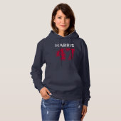 Pull À Capuche Harris 47 I - Kamala Harris Pour Président (Devant entier)