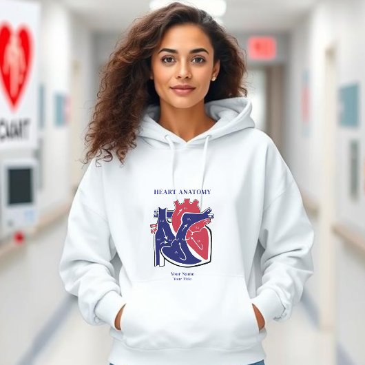Pull À Capuche Heart Anatomy