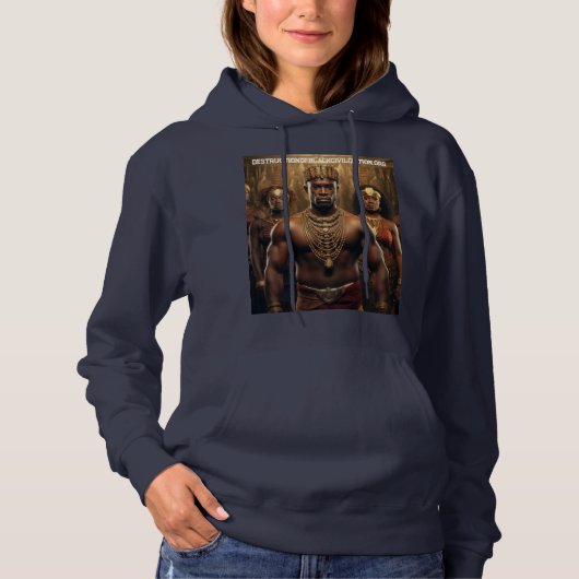 PULL À CAPUCHE HÉRITAGE COURONNÉ (Devant)