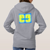 Pull À Capuche héron bleu au lever du soleil (Dos)