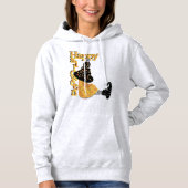 Pull À Capuche Heureuse sorcière d'Halloween (Devant)