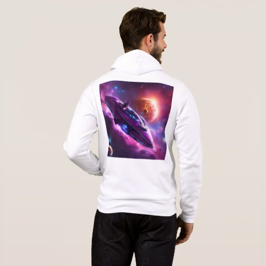 Pull À Capuche Heureux (Dos entier)