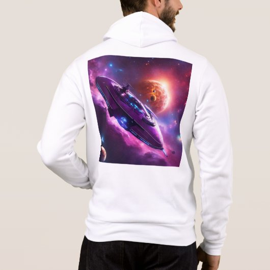 Pull À Capuche Heureux (Dos)