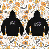 Pull À Capuche Hey & Bye Boo Halloween Bat et Web