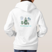 Pull À Capuche Hiver palpitant (Dos)