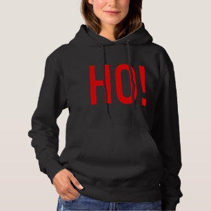 Pull À Capuche Ho Funny Correspondance pyjama Noël Top Rouge pour