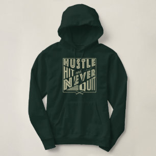 Pull À Capuche Hockey sur gazon, frapper et ne jamais cesser