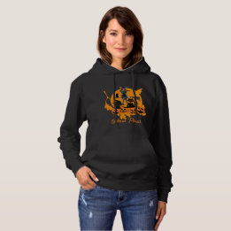 Pull À Capuche Hocus Pocus Halloween sorcière Chat Jack-o'-lanter