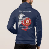 Pull À Capuche HOJ Silver Fox (Dos)