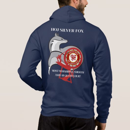 Pull À Capuche HOJ Silver Fox (Dos)