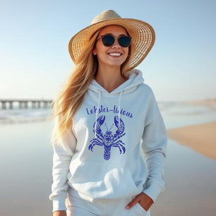 Pull À Capuche Homard-pêcheur Coeur Hawaïen-Tropical-