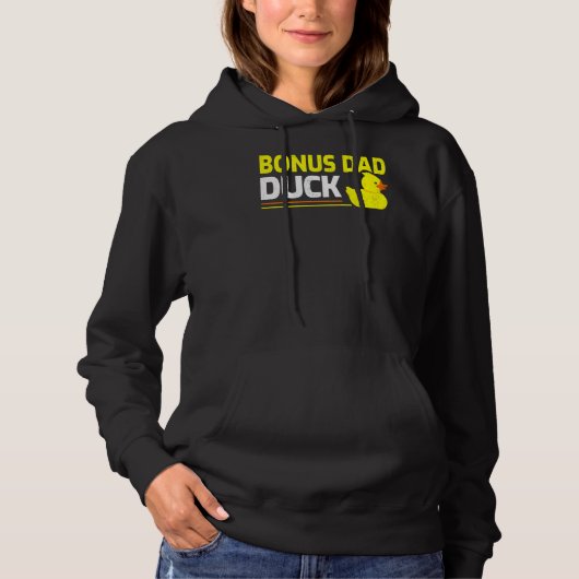 Pull À Capuche Hommes Caoutchouc Canard Bonus Papa Canard Père (Devant)
