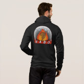 Pull À Capuche Hommes de Flamme Nado (Dos entier)