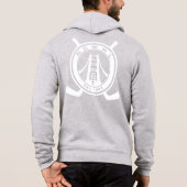 Pull À Capuche Hommes de veste de voie de NCWHL (Dos)