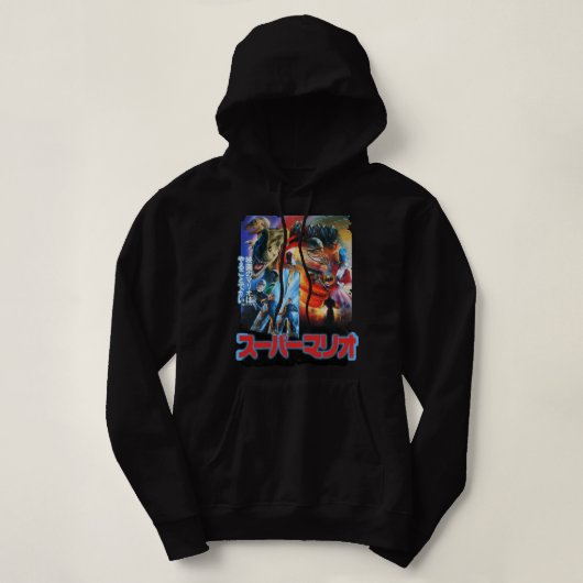 Pull À Capuche Hommes Femmes 2d Super Mario 3d Plate-forme Jeux F (Design devant)